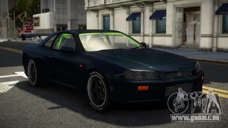 Nissan Skyline R34 GT-R V-Spec XT für GTA 4