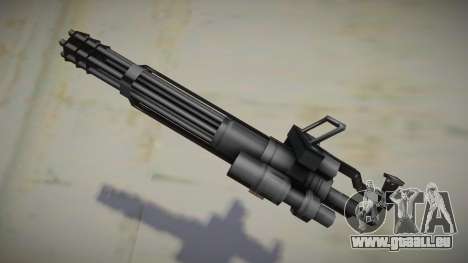 Totally black minigun v1 pour GTA San Andreas