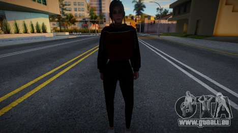 Sweat-shirt et leggings noirs 1 pour GTA San Andreas