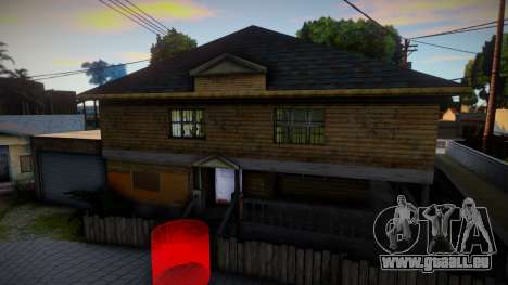 CJ House Remastered Exterior pour GTA San Andreas