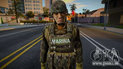 Skin De La Secretaria De Marina 3 für GTA San Andreas