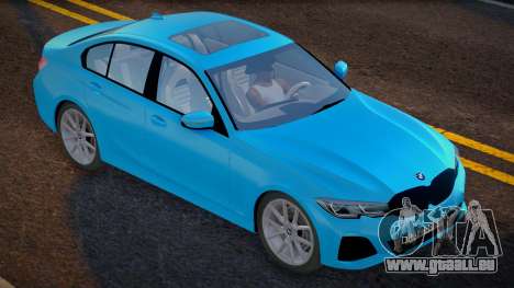 BMW 3 Series G20 2020 UKR Plate pour GTA San Andreas