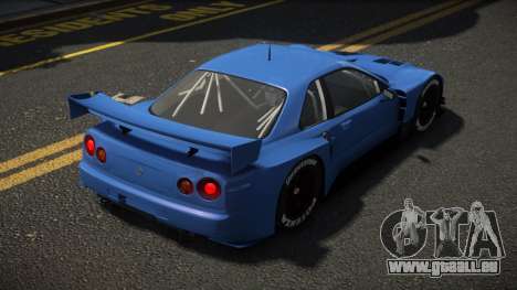 Nissan Skyline R34 Racing Tune für GTA 4