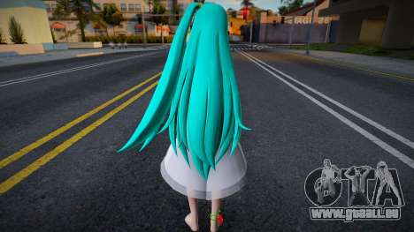 PDFT Hatsune Miku White Gown für GTA San Andreas