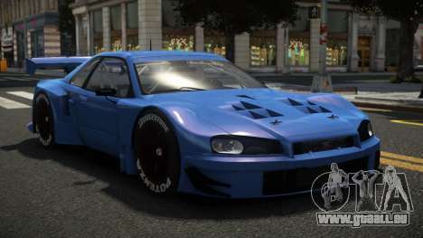 Nissan Skyline R34 Racing Tune für GTA 4