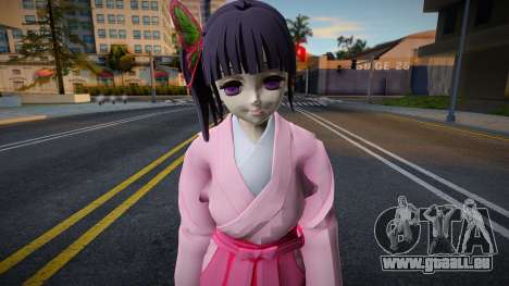 Tsuyuri Kanao From Kimetsu no Yaiba Kimono pour GTA San Andreas