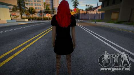 Red Hair Girl für GTA San Andreas