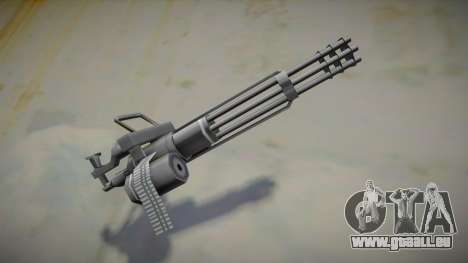 Retextured Minigun v3 pour GTA San Andreas