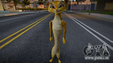 Gia de Madagascar 3: Le jeu vidéo pour GTA San Andreas