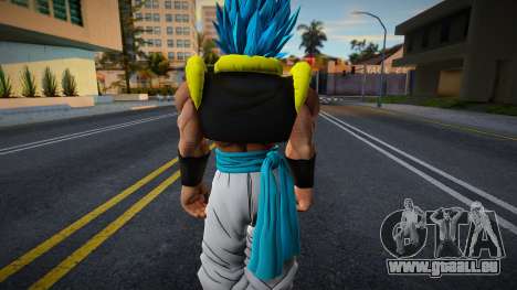 Gogeta realista fusión jugador de GTA 5 für GTA San Andreas