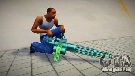 Green Goo minigun v2 pour GTA San Andreas