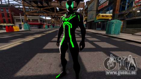 MVC3 Spiderman Black Green für GTA 4
