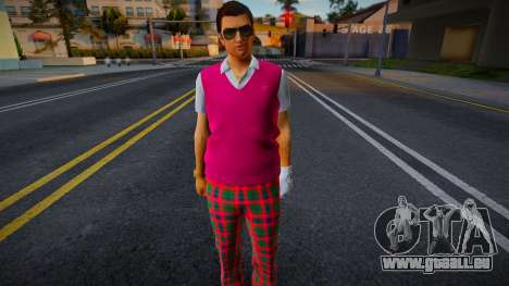 Tommy Vercetti HD Default Golfer Outfit DLC The für GTA San Andreas