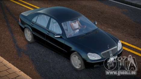 Mercedes-Benz s600 w220 Black pour GTA San Andreas