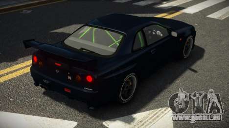 Nissan Skyline R34 GT-R V-Spec XT pour GTA 4