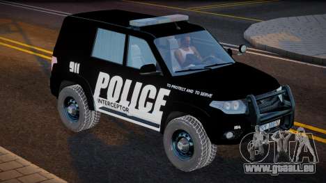 UAZ Patriot American Police für GTA San Andreas