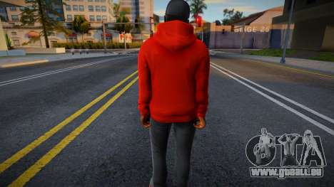 Lamar Davis Casual V2 DLC The Contract pour GTA San Andreas