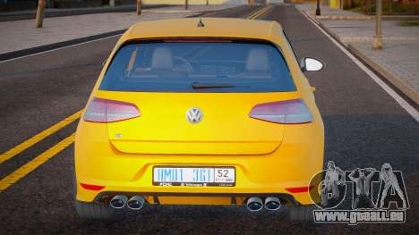Volkswagen Golf R Yellow für GTA San Andreas