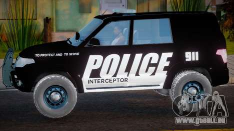UAZ Patriot American Police für GTA San Andreas