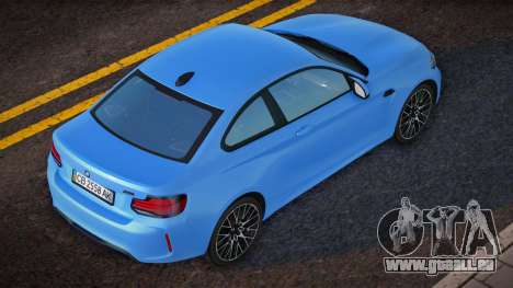 BMW M2 Competition UKR Plate pour GTA San Andreas