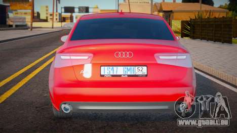 Audi A6 C7 Fist pour GTA San Andreas