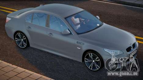 BMW M5 E60 UKR Plate pour GTA San Andreas