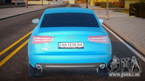 Audi A6 C7 UKR pour GTA San Andreas