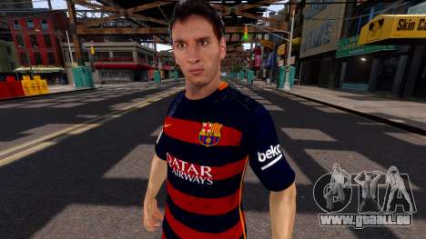 Lionel Messi 2016 pour GTA 4