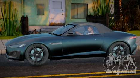 2021 Jaguar F-TYPER Convertible pour GTA San Andreas