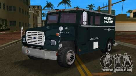 Ford F700 Armored Truck 85 pour GTA Vice City