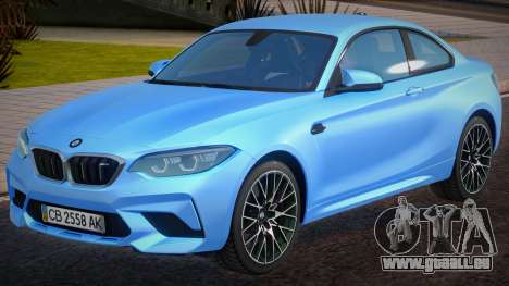 BMW M2 Competition UKR Plate pour GTA San Andreas