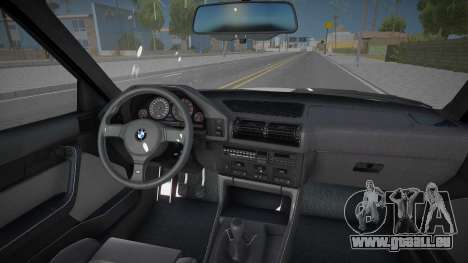 BMW E34 M5 White pour GTA San Andreas