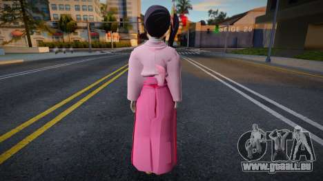 Tsuyuri Kanao From Kimetsu no Yaiba Kimono pour GTA San Andreas