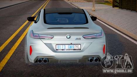 BMW M8 Competition Silver für GTA San Andreas
