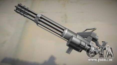 Retextured Minigun v4 für GTA San Andreas