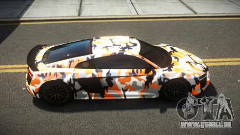 Audi R8 V10 Plus Racing S6 pour GTA 4