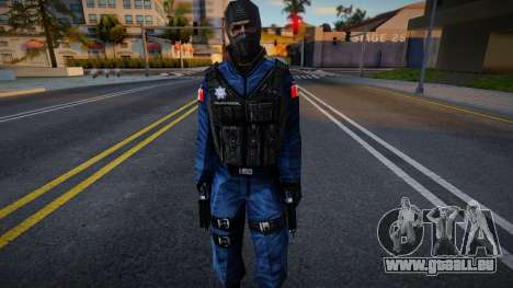 Un nouveau policier cagoulé pour GTA San Andreas