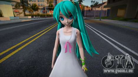 PDFT Hatsune Miku White Gown für GTA San Andreas