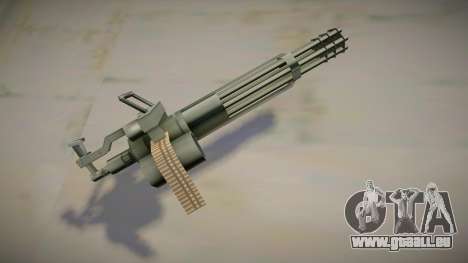 Military olive minigun v1 pour GTA San Andreas
