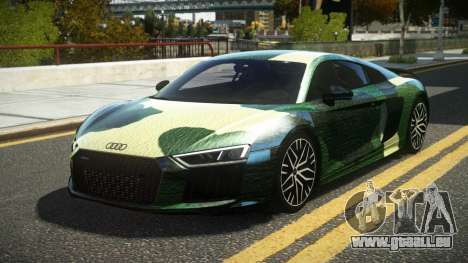 Audi R8 V10 Plus Racing S1 pour GTA 4