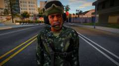 Skin Exercito Brasileiro Cavalaria Blindada 3 pour GTA San Andreas