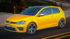 Volkswagen Golf R Yellow pour GTA San Andreas