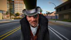Mr Pingüino de Batman Arkham City con sombrilla für GTA San Andreas