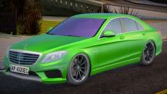 Mercedes-Benz S63 AMG Ukr Plate pour GTA San Andreas