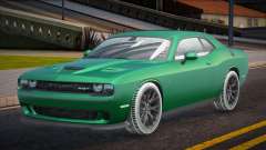 Dodge Hellcat Green für GTA San Andreas