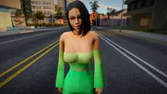 Girl Green Costume pour GTA San Andreas