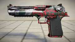 Desert Eagle Red Vynyl pour GTA San Andreas