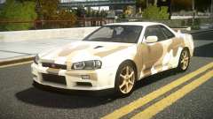 Nissan Skyline R34 UnE V-Spec S1 pour GTA 4