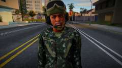 Skin Exercito Brasileiro Cavalaria Blindada 2 pour GTA San Andreas