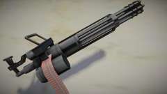 Totally black minigun v1 pour GTA San Andreas